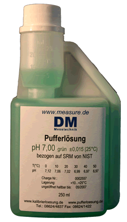 Pufferlösung pH 7 in Dosierspender